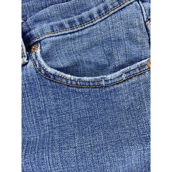 Levis 515 Bootcut Jeans Womens Size 16S Light Wash Denim Distress High Rise - Picture 11 of 12